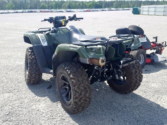 1HFTE4626H4201166 - 2017 HONDA TRX500 FA GREEN photo 3