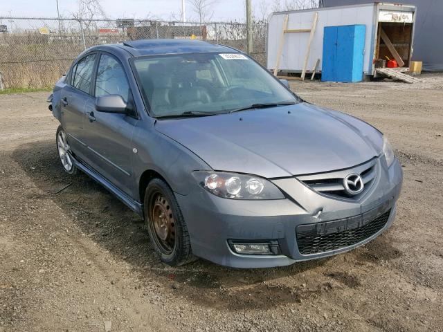 JM1BK323571690182 - 2007 MAZDA 3 S GRAY photo 1