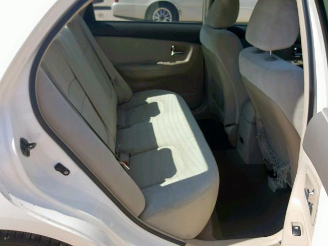 KNAFE121275401907 - 2007 KIA SPECTRA EX WHITE photo 6