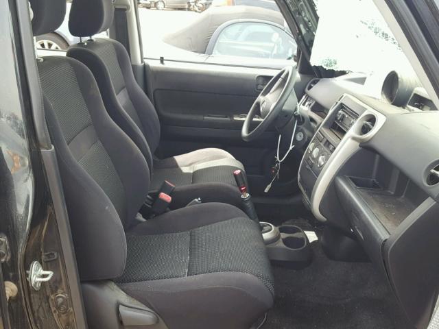 JTLKT334X50172998 - 2005 TOYOTA SCION XB Қара фото 5