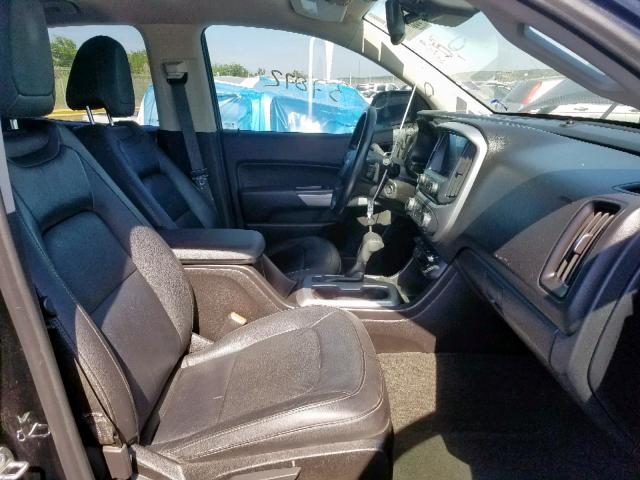 1GCGTCE36G1197495 - 2016 CHEVROLET COLORADO L BLACK photo 5