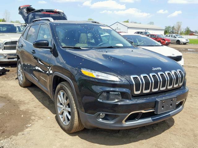 1C4PJMDB4JD554473 - 2018 JEEP CHEROKEE L BLACK photo 1