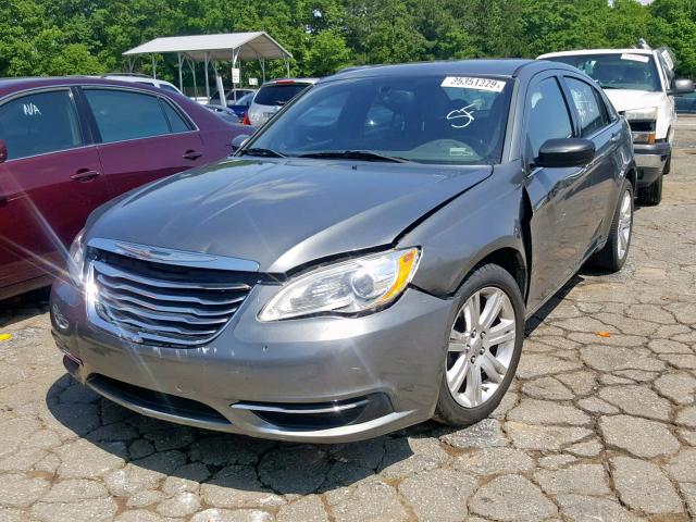 1C3CCBBG7CN107777 - 2012 CHRYSLER 200 TOURIN GRAY photo 2