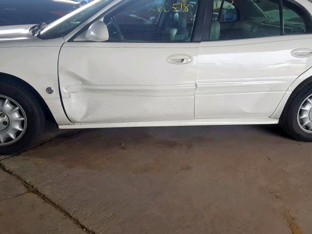 1G4HP54K71U250056 - 2001 BUICK LESABRE CU WHITE photo 9