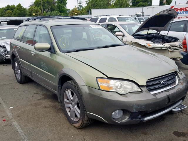 4S4BP86C874328091 - 2007 SUBARU LEGACY OUT GREEN photo 1