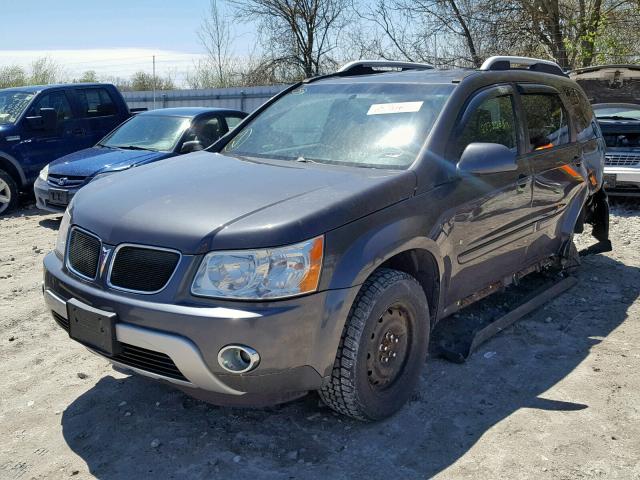 2CKDL63F776231029 - 2007 PONTIAC TORRENT GRAY photo 2