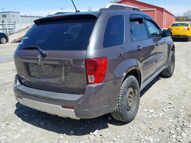 2CKDL63F776231029 - 2007 PONTIAC TORRENT GRAY photo 4