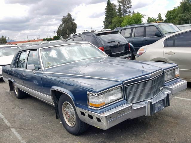 1G6DW5477LR733542 - 1990 CADILLAC BROUGHAM BLUE photo 1