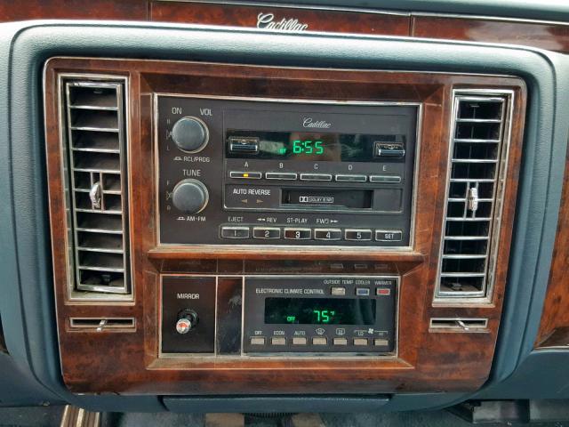 1G6DW5477LR733542 - 1990 CADILLAC BROUGHAM BLUE photo 9