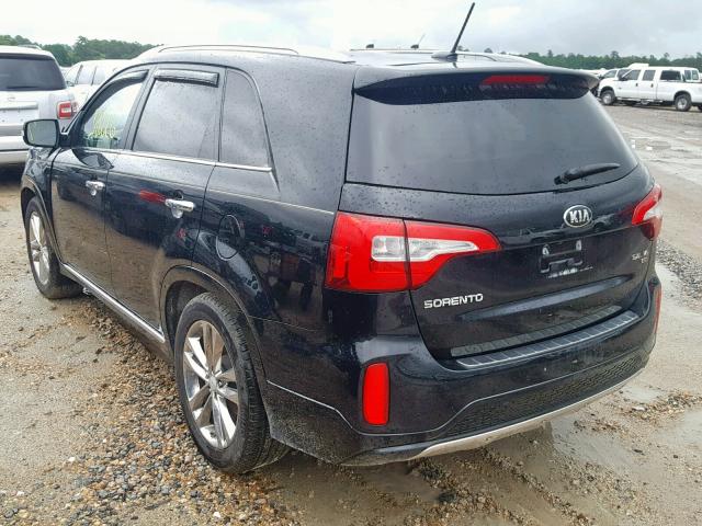 5XYKW4A76EG521798 - 2014 KIA SORENTO SX BLACK photo 3