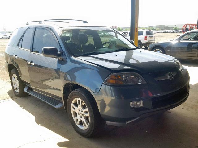 2HNYD18656H518352 - 2006 ACURA MDX TOURIN GRAY photo 1