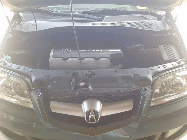 2HNYD18656H518352 - 2006 ACURA MDX TOURIN GRAY photo 7