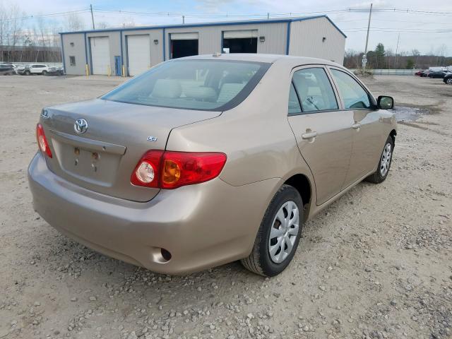 1NXBU4EE5AZ292677 - 2010 TOYOTA COROLLA BASE  photo 4