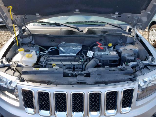 1C4NJCBA6GD518823 - 2016 JEEP COMPASS SP SILVER photo 7