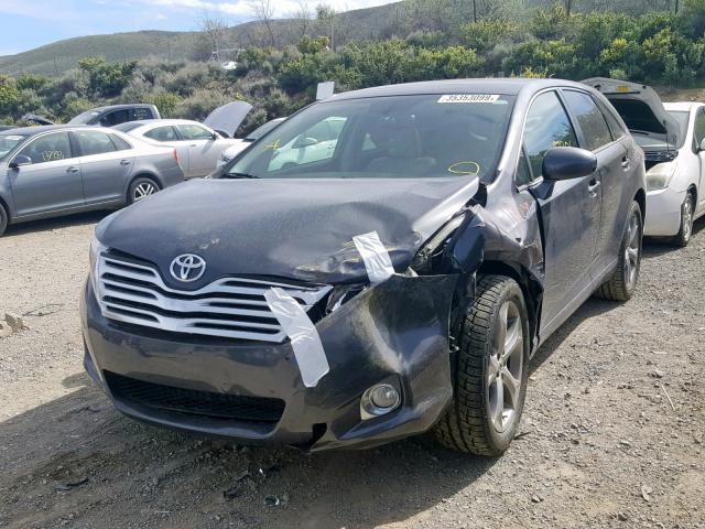 4T3BK11A09U021777 - 2009 TOYOTA VENZA GRAY photo 2