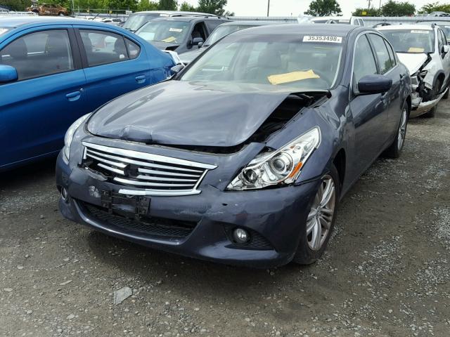 JN1DV6AP6BM600702 - 2011 INFINITI G25 BASE GRAY photo 2