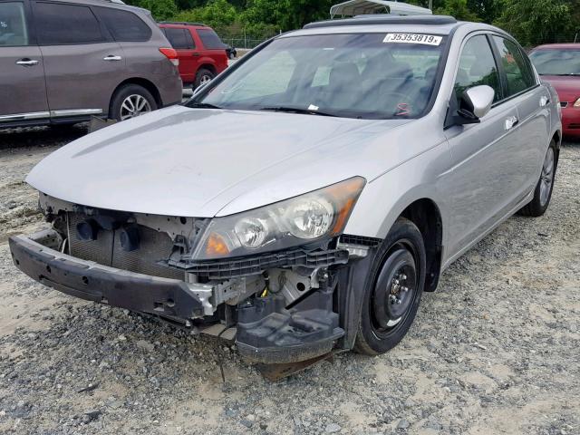 5KBCP3F83BB001625 - 2011 HONDA ACCORD EXL SILVER photo 2