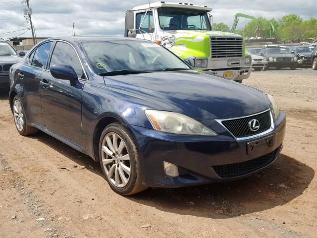 JTHCK262972016318 - 2007 LEXUS IS 250 BLUE photo 1