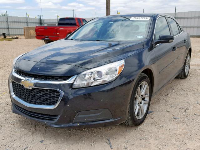 1G11C5SL8FF306880 - 2015 CHEVROLET MALIBU 1LT შავი ფოტო 2