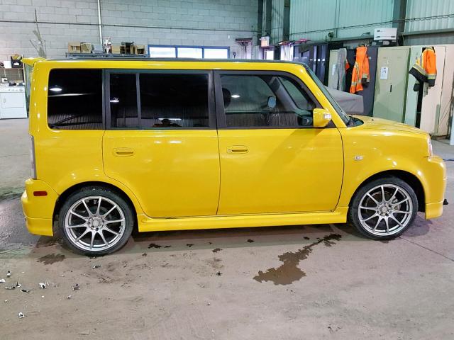 JTLKT324854018266 - 2005 TOYOTA SCION XB 黄色 照片 9