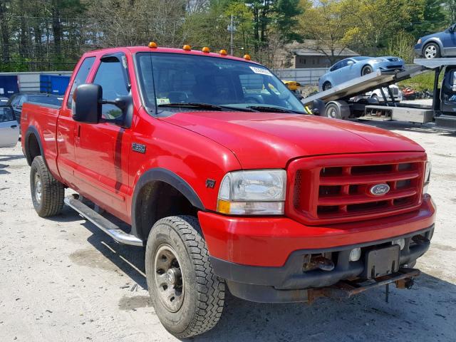 1FTSX31S13EC99706 - 2003 FORD F350 SRW S RED photo 1