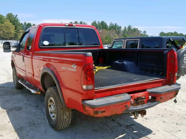 1FTSX31S13EC99706 - 2003 FORD F350 SRW S RED photo 3