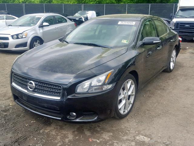 1N4AA5AP0BC817695 - 2011 NISSAN MAXIMA S BLACK photo 2