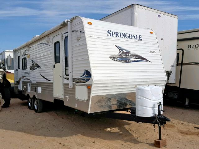 4YDT26623AG103955 - 2010 SPRN CAMPER WHITE photo 1