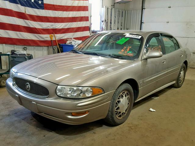 1G4HP52K33U167407 - 2003 BUICK LESABRE CU TAN photo 2