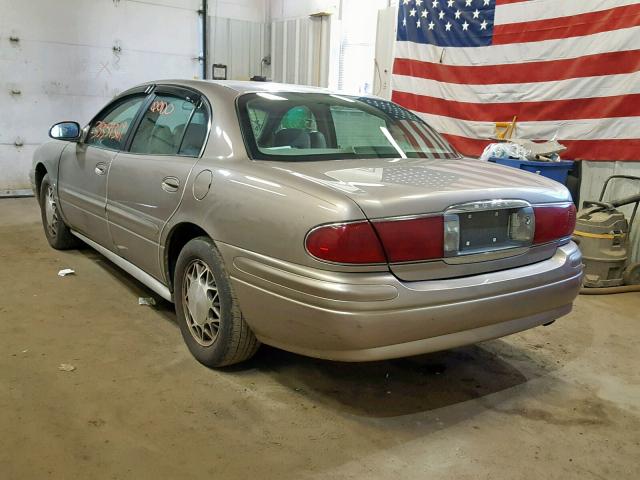 1G4HP52K33U167407 - 2003 BUICK LESABRE CU TAN photo 3