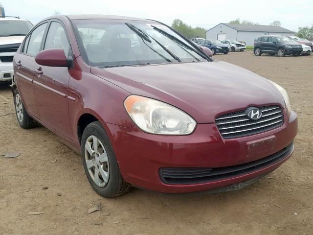 KMHCN46C46U024094 - 2006 HYUNDAI ACCENT GLS MAROON photo 1