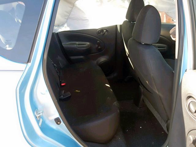 3N1CE2CP7EL387498 - 2014 NISSAN VERSA NOTE BLUE photo 6