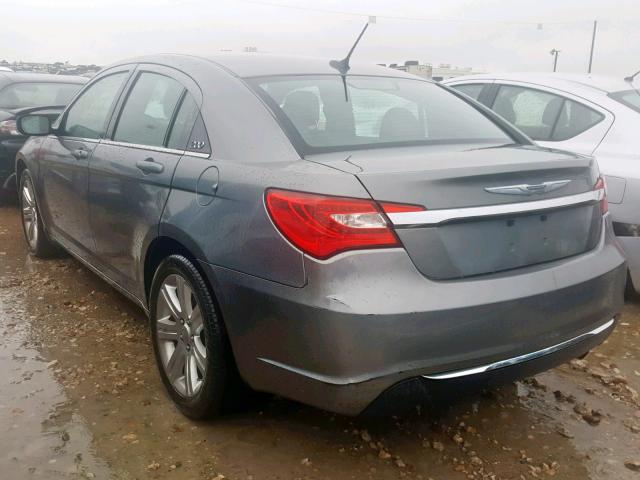 1C3CCBAB2DN761268 - 2013 CHRYSLER 200 LX CHARCOAL photo 3