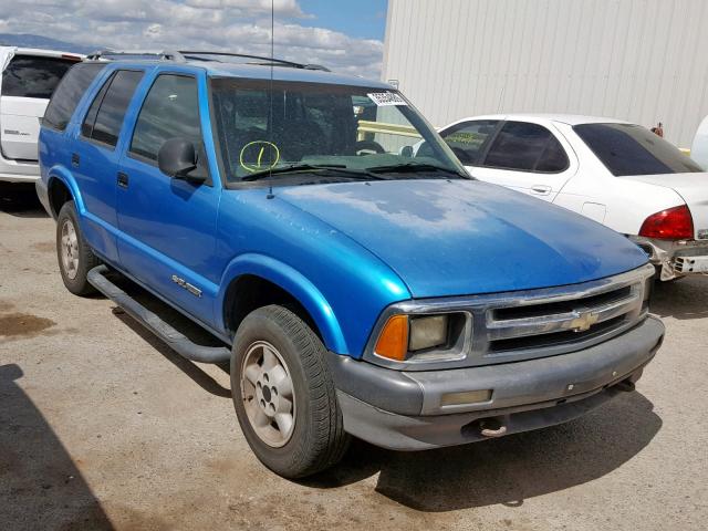 1GNDT13W8S2120075 - 1995 CHEVROLET BLAZER BLUE photo 1