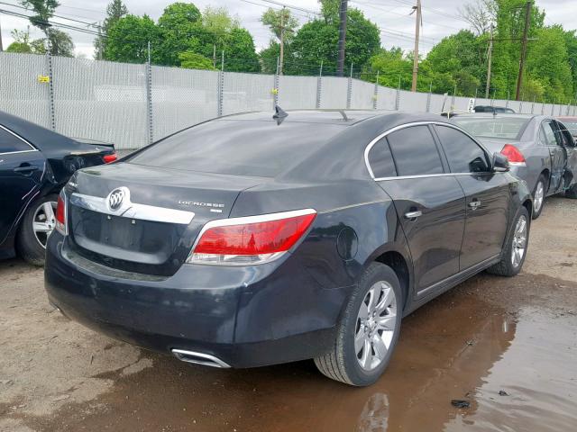 1G4GE5ED6BF293567 - 2011 BUICK LACROSSE C BLACK photo 4