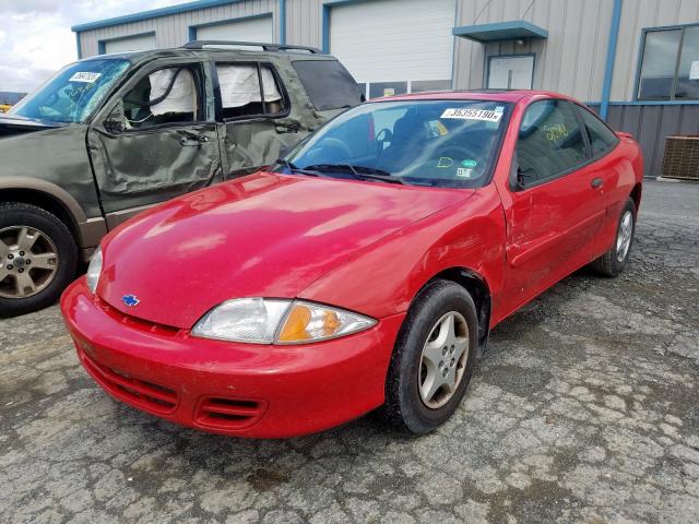 1G1JC124X27235588 - 2002 CHEVROLET CAVALIER  photo 2