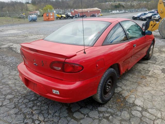 1G1JC124X27235588 - 2002 CHEVROLET CAVALIER  photo 4