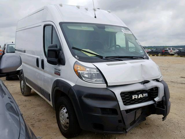 3C6TRVCG0KE522721 - 2019 RAM PROMASTER 白色 照片 1