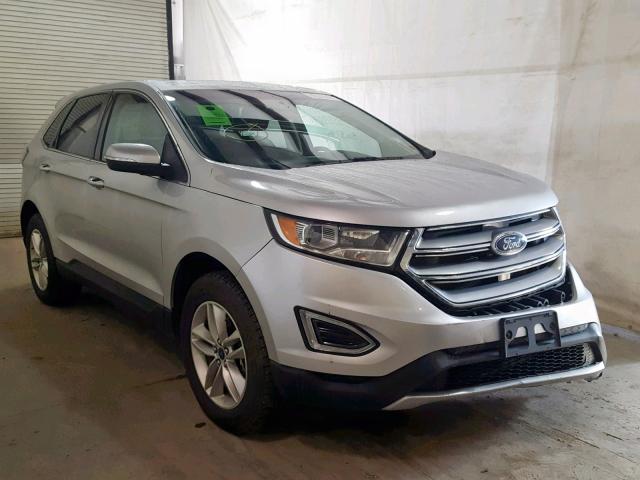 2FMPK4J88GBB84628 - 2016 FORD EDGE SEL SILVER photo 1