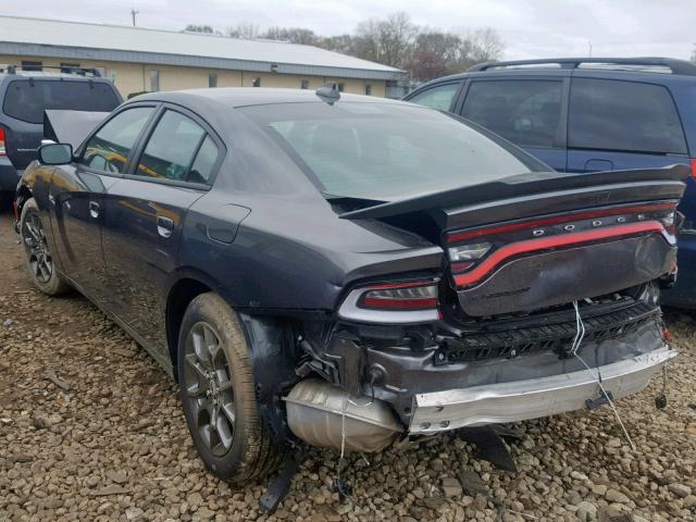 2C3CDXJG7JH337904 - 2018 DODGE CHARGER GT GRAY photo 3