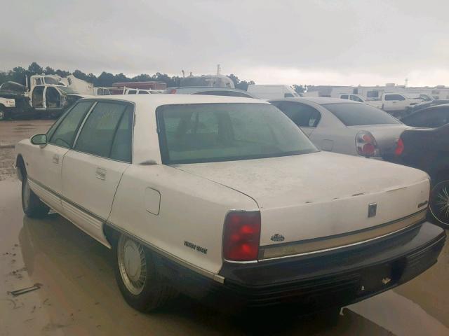 1G3CW53L9N4330878 - 1992 OLDSMOBILE 98 REGENCY WHITE photo 3