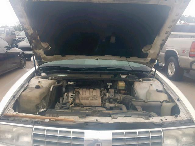 1G3CW53L9N4330878 - 1992 OLDSMOBILE 98 REGENCY WHITE photo 7