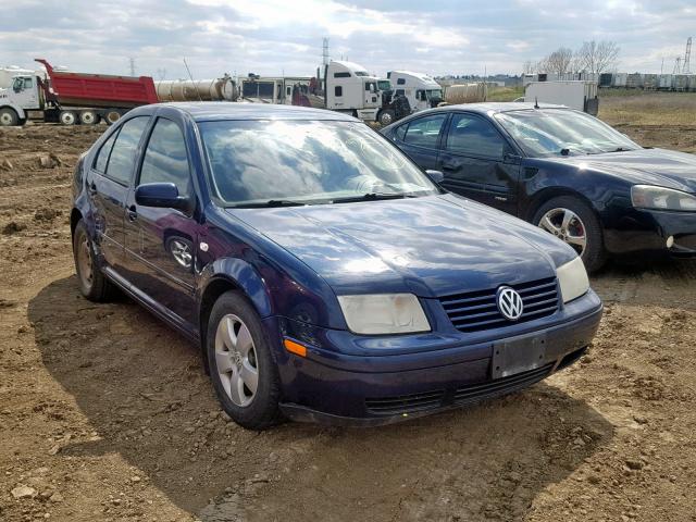 3VWSP69M53M069620 - 2003 VOLKSWAGEN JETTA GLS BLUE photo 1