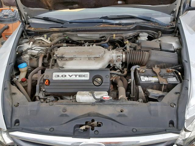 1HGCM66557A095460 - 2007 HONDA ACCORD EX SILVER photo 7