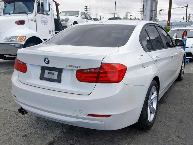 WBA3C1C5XCF432479 - 2012 BMW 328 I SULE WHITE photo 4