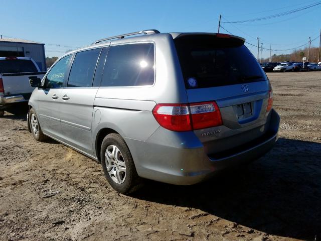 5FNRL38606B076580 - 2006 HONDA ODYSSEY EXL  photo 3