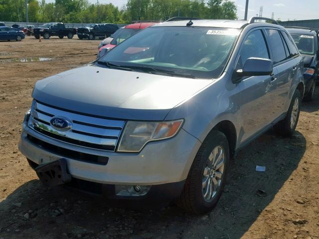 2FMDK38C97BA48578 - 2007 FORD EDGE SEL SILVER photo 2