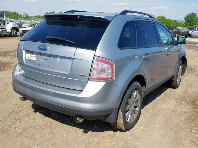 2FMDK38C97BA48578 - 2007 FORD EDGE SEL SILVER photo 4