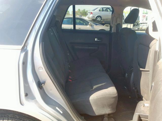 2FMDK38C97BA48578 - 2007 FORD EDGE SEL SILVER photo 6