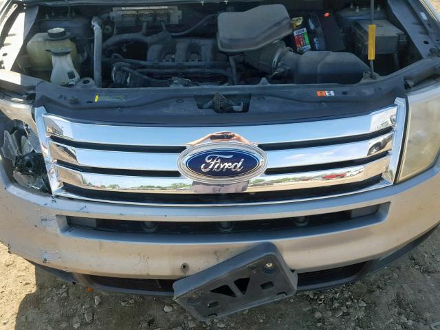 2FMDK38C97BA48578 - 2007 FORD EDGE SEL SILVER photo 7